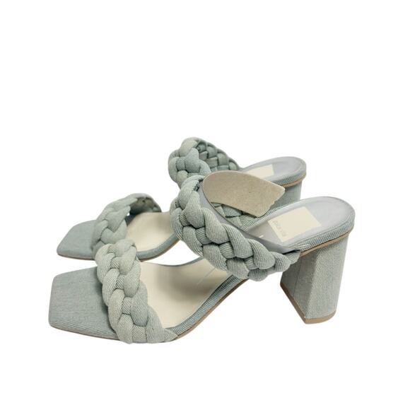 DOLCE VITA PAILY LIGHT BLUE WOMEN HEELS SIZE 6.5 BRAND NEW WITH BOX - Picture 1 of 7